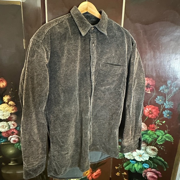 VTG Pure Stuff Thick Wide Wale Corduroy Work Shirt/Jacket - Picture 1 of 7